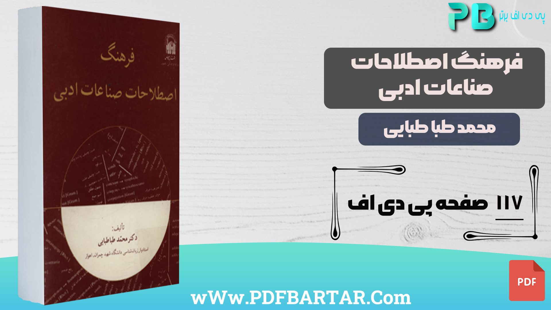 دانلود پی دی اف کتاب فرهنگ اصطلاحات صناعات ادبی محمد طباطبایی PDF