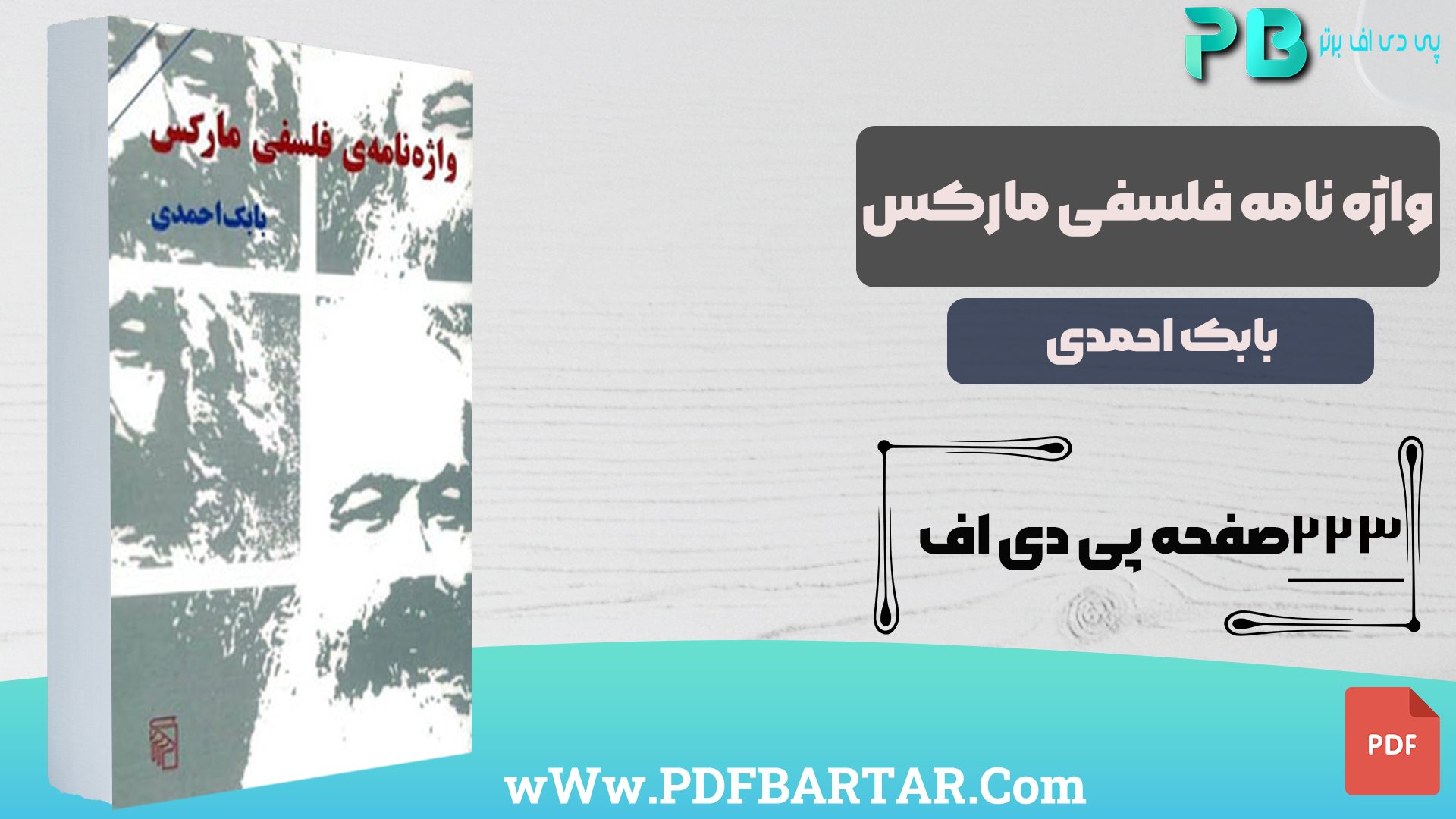 دانلود پی دی اف واژه نامه فلسفی بابک احمدی PDF