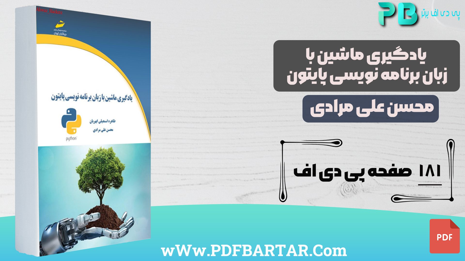 دانلود پی دی اف کتاب یادگیری ماشین بهزبان برنامه نویسی پایتون محسن علی مرادی PDF