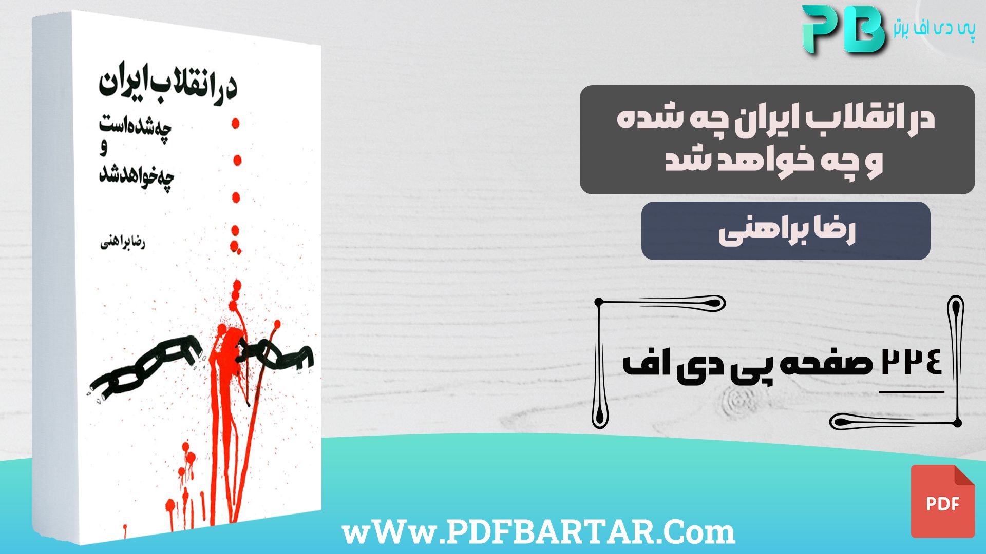 دانلود پی دی اف کتاب در انقلاب ایران چه شده و چه خواهد شد رضا براهنی PDF